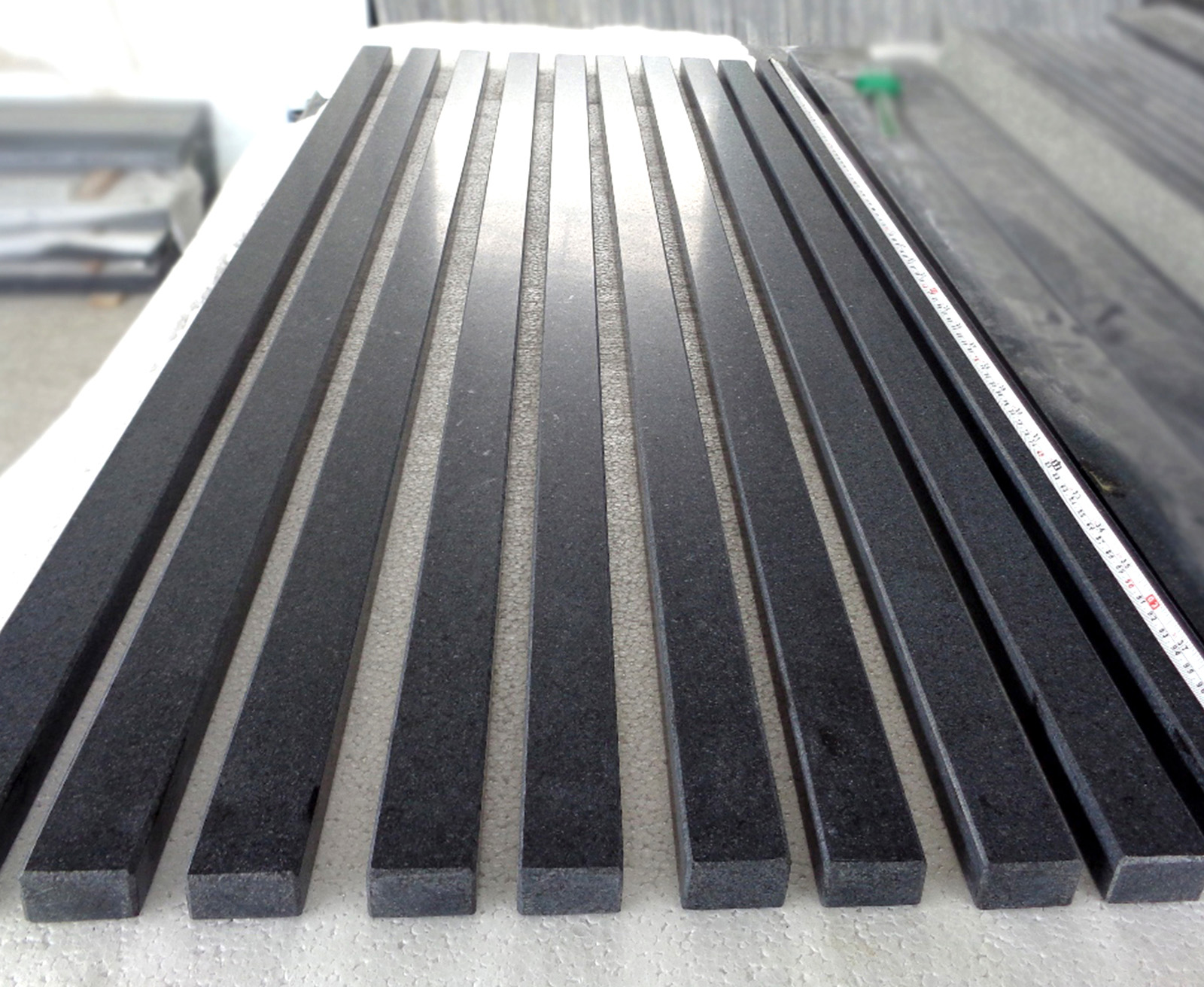 Absolute black granite widow sill