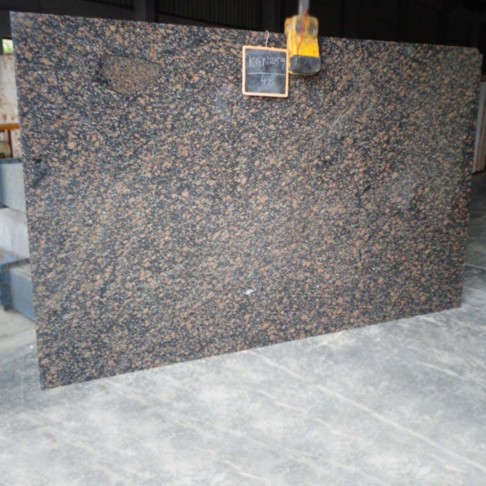 Baltic brown granite gangsaw slab