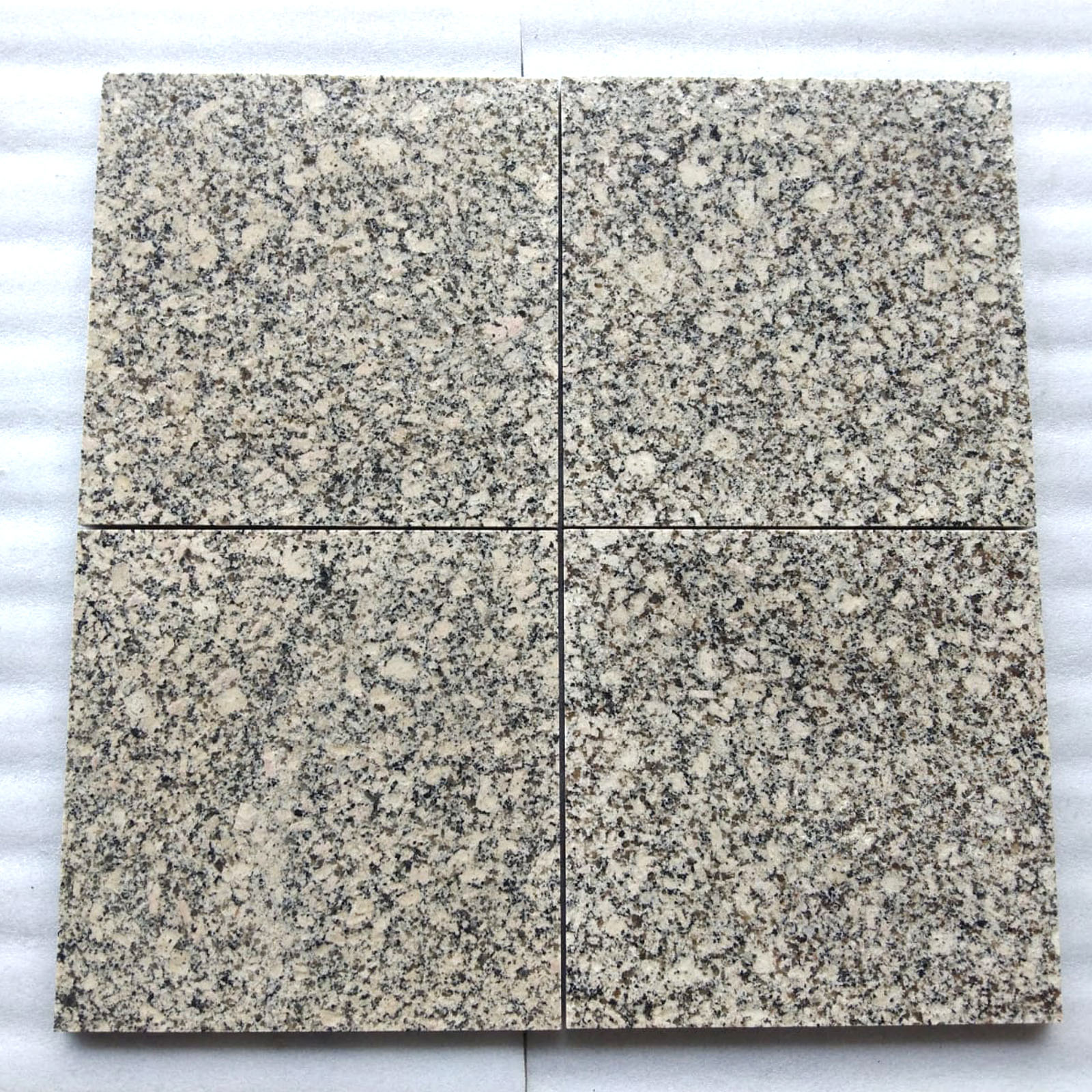 Crystal yellow granite tiles