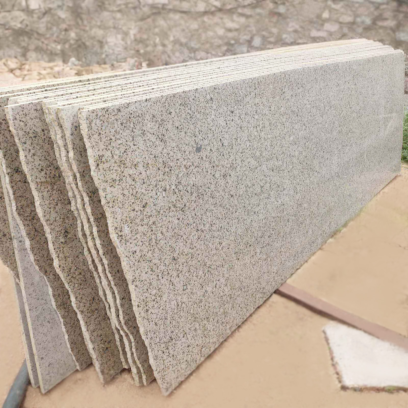 Malwada yellow granite cutterslab