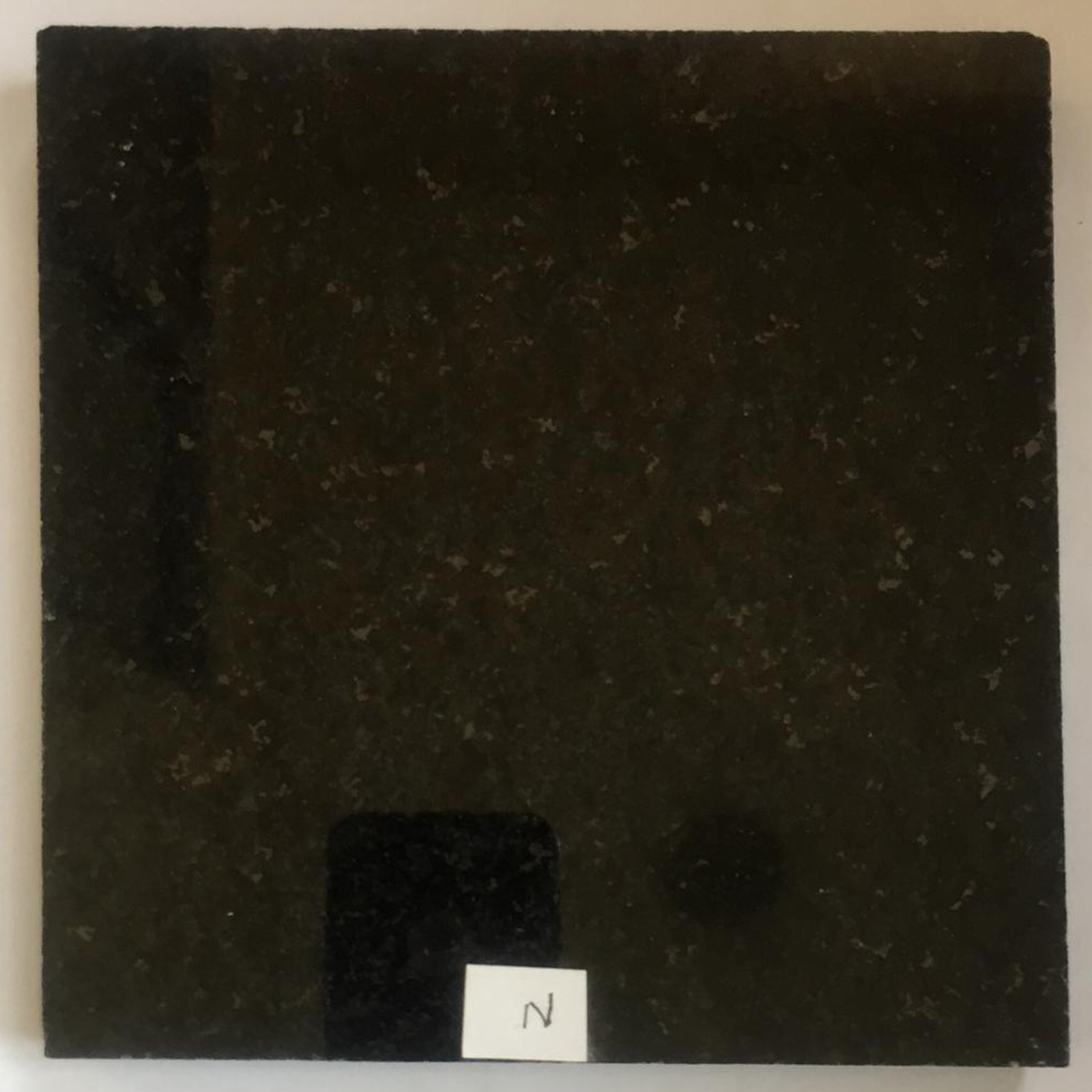 Nova black granite tile