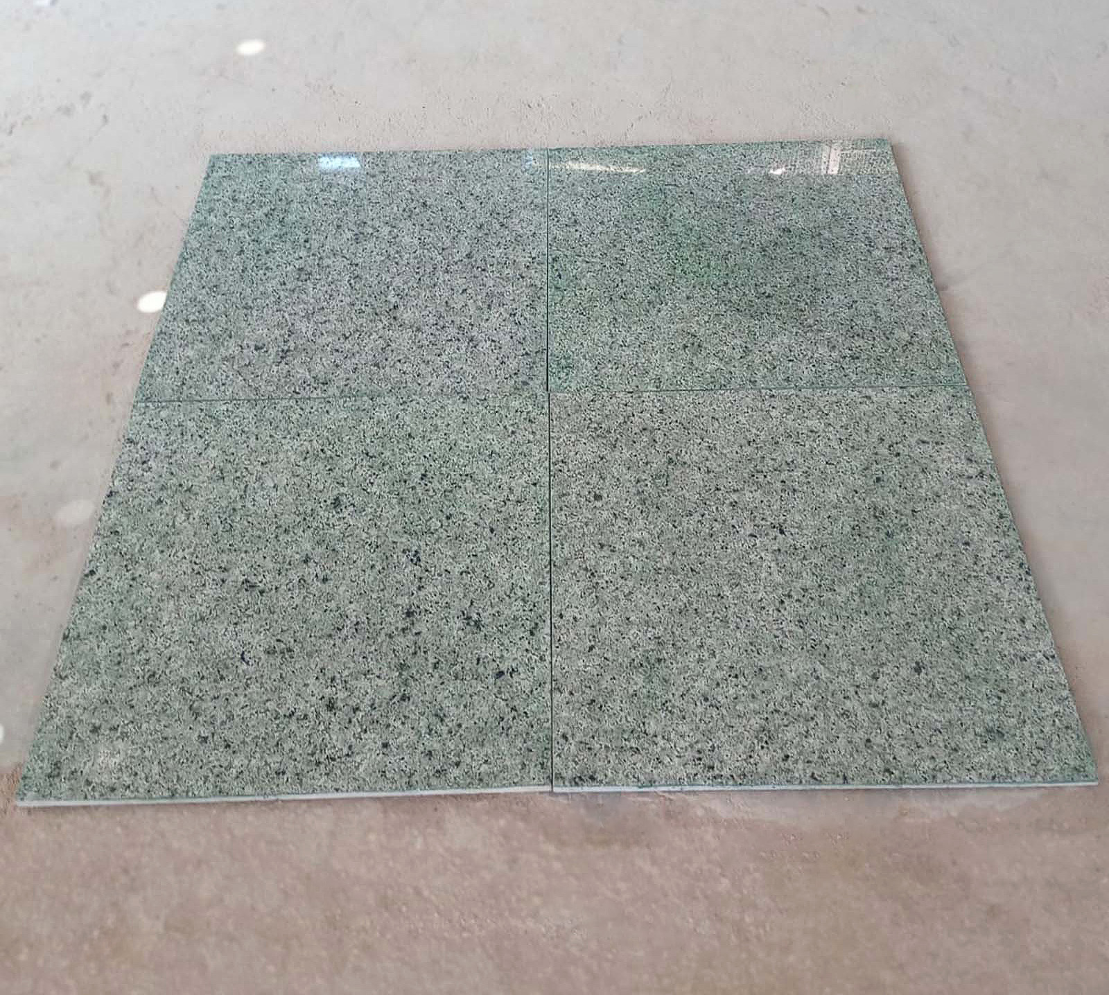 French green granite tiles
