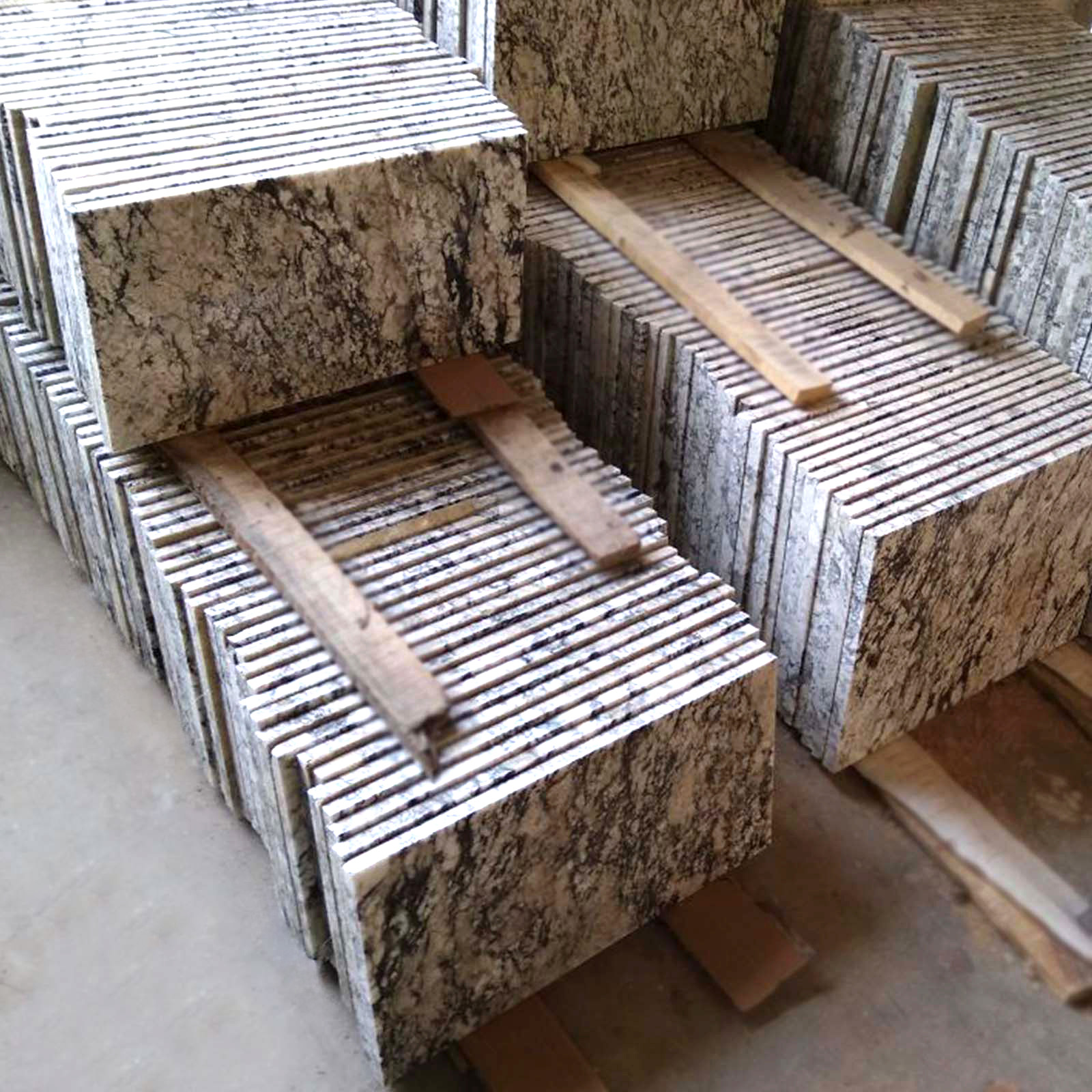 Alaska white granite tiles