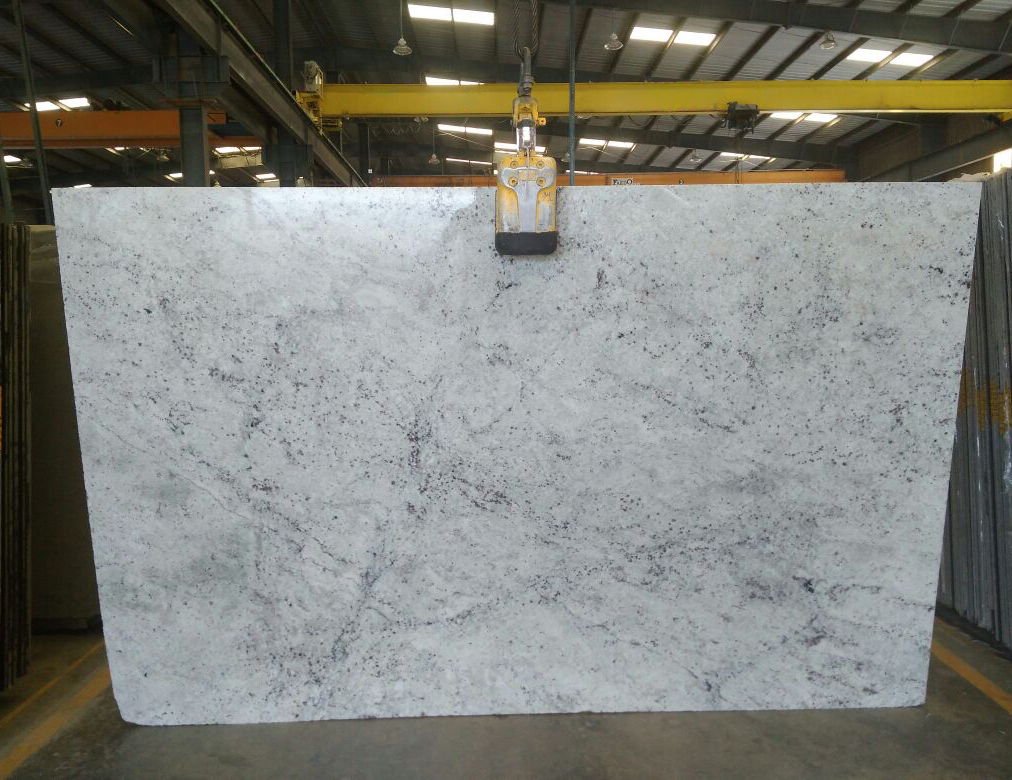 Colonial white granite gangsaw slabs