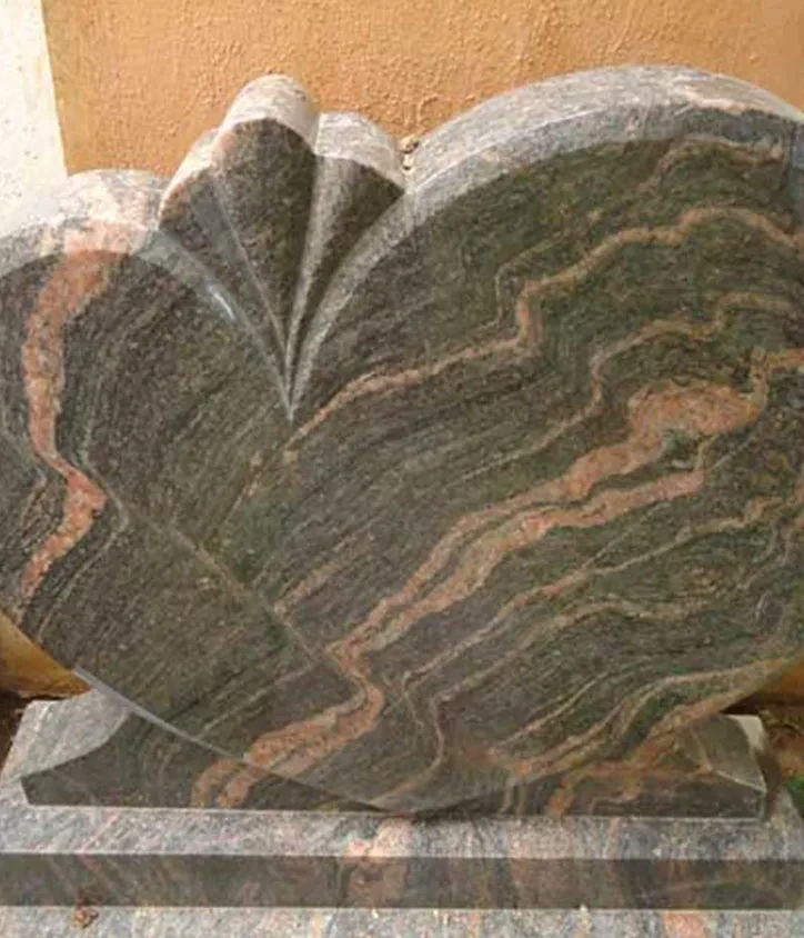 Granite heart shape project