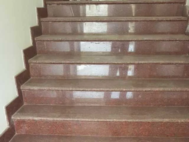 New imperial red stair