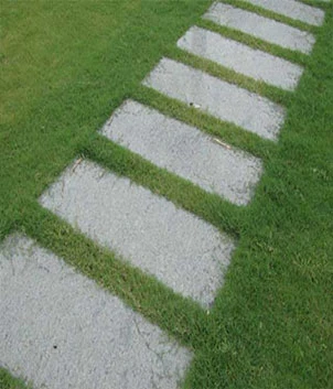 Steel grey granite outdoor step project